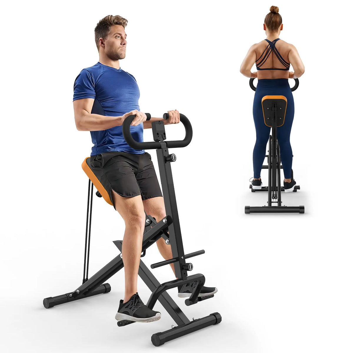 Foldable Squat Rodeo Core Exercise Machine