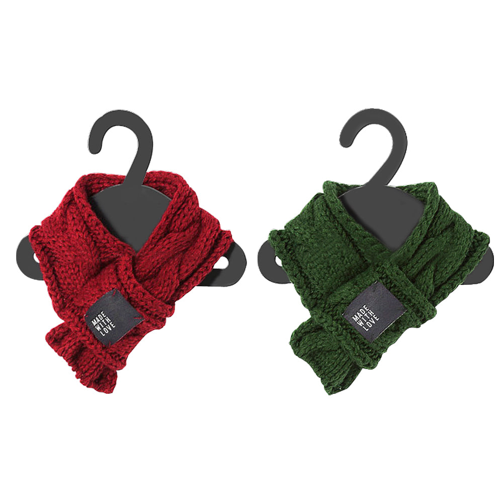 Thick Warm Scarf for Dogs - Cute Pet Scarf