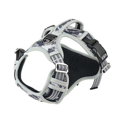 Durable Waterproof Pet Harness with Vertical Handle