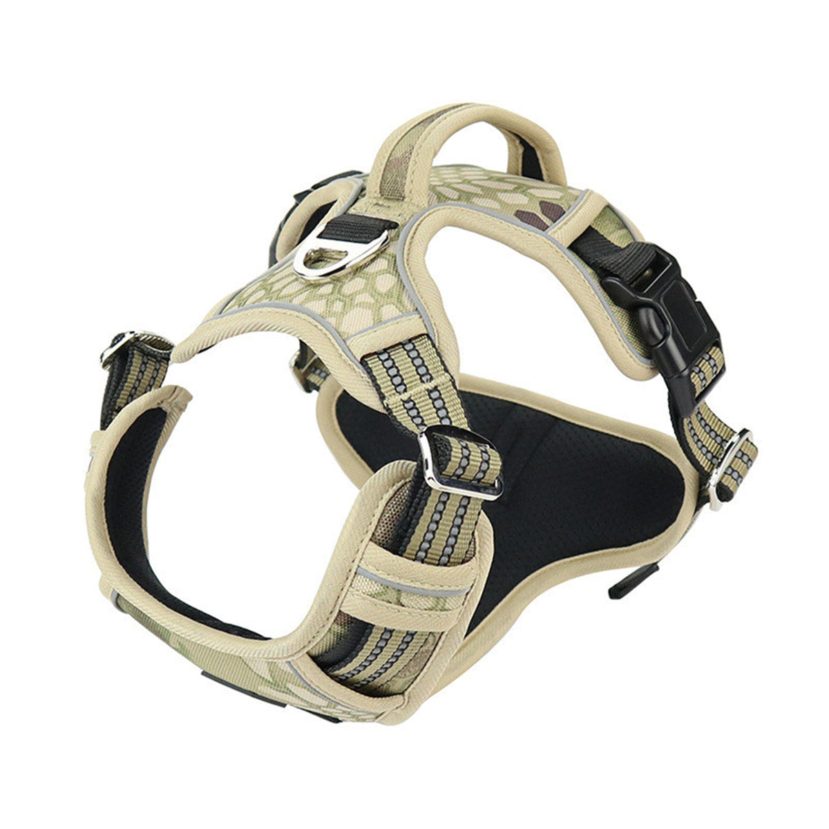 Durable Waterproof Pet Harness with Vertical Handle